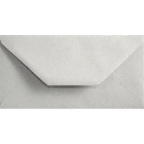 100 DL White Envelopes. White. 110mm x 220mm. 100gsm paper. Gummed Flap.