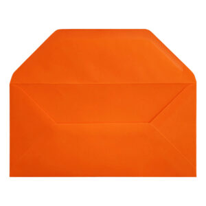 Orange Envelope Dl Old Open