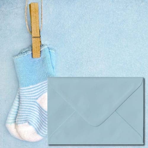 Baby Blue Colour Envelopes