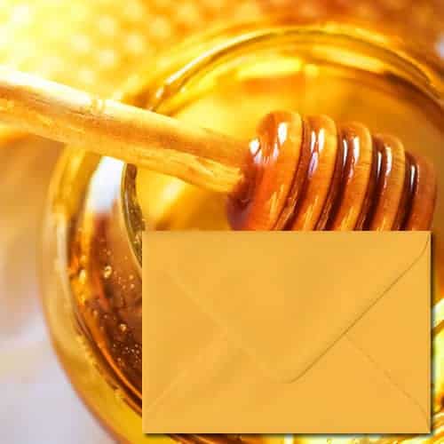 Golden Yellow Colour Envelopes