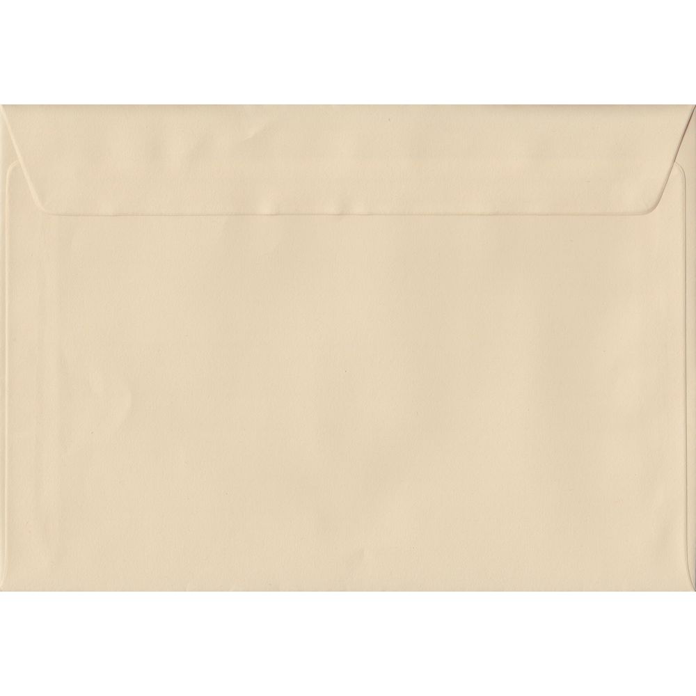Cream Pastel Peel And Seal C6 114mm x 162mm Individual Coloured Envelope