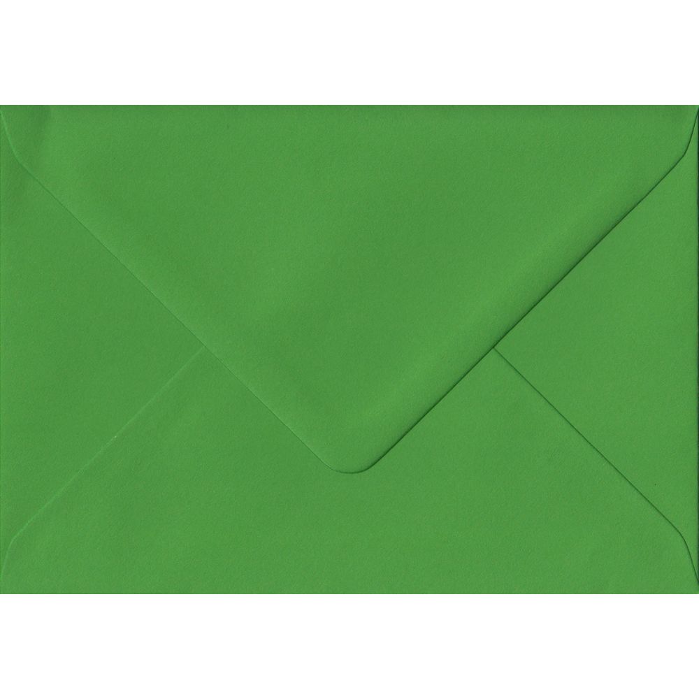 Fern Green Plain Gummed C6 114mm x 162mm Individual Coloured Envelope