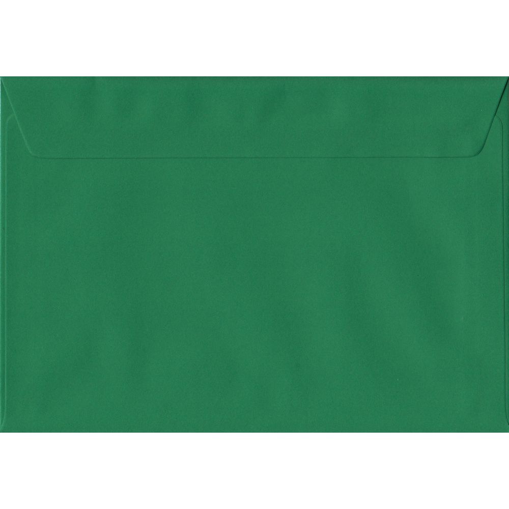 Xmas Green Premium Peel And Seal C5 162mm x 229mm Individual Coloured Envelope