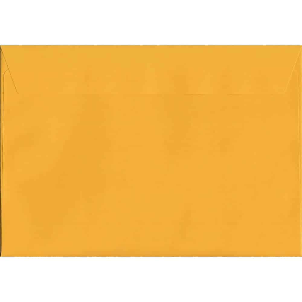 Golden Yellow Peel/Seal C5 162mm x 229mm 120gsm Luxury Coloured Envelope