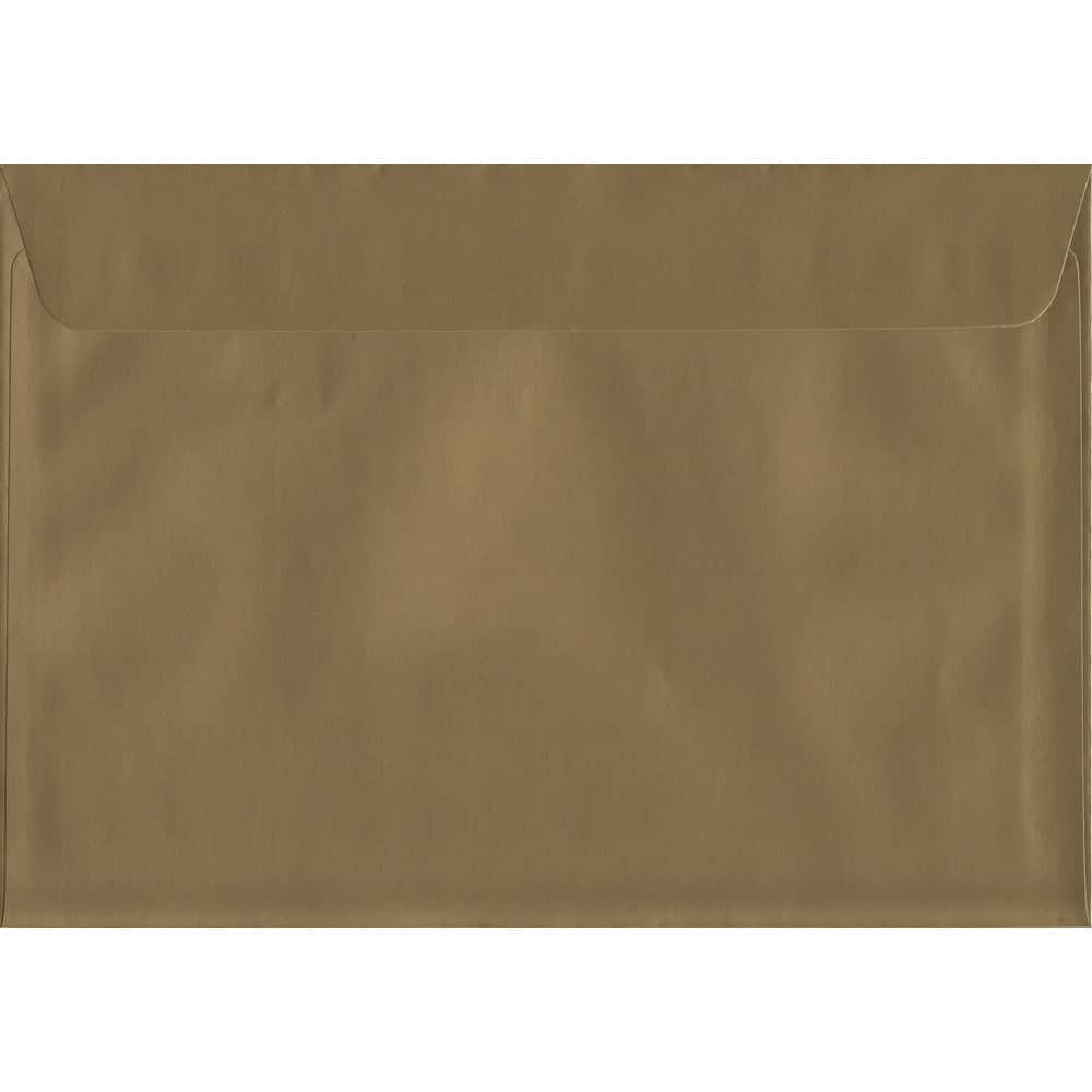 Metallic Gold Peel/Seal C6 114mm x 162mm 130gsm Luxury Coloured Envelope