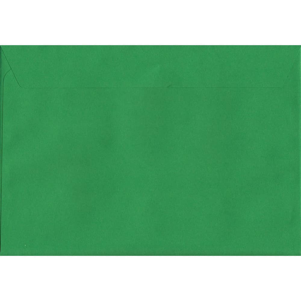 Holly Green Peel/Seal C6 114mm x 162mm 120gsm Luxury Coloured Envelope