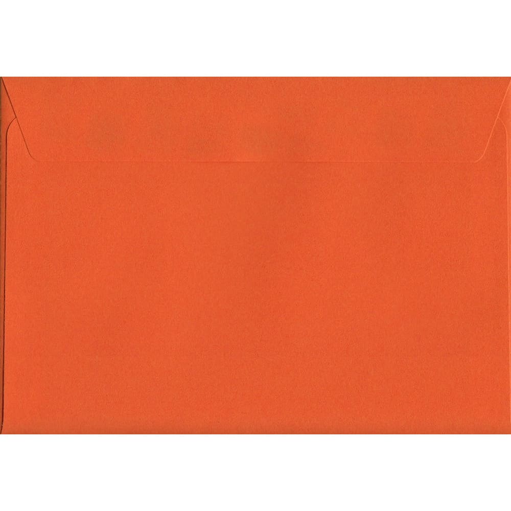 Sunset Orange Peel/Seal C6 114mm x 162mm 120gsm Luxury Coloured Envelope