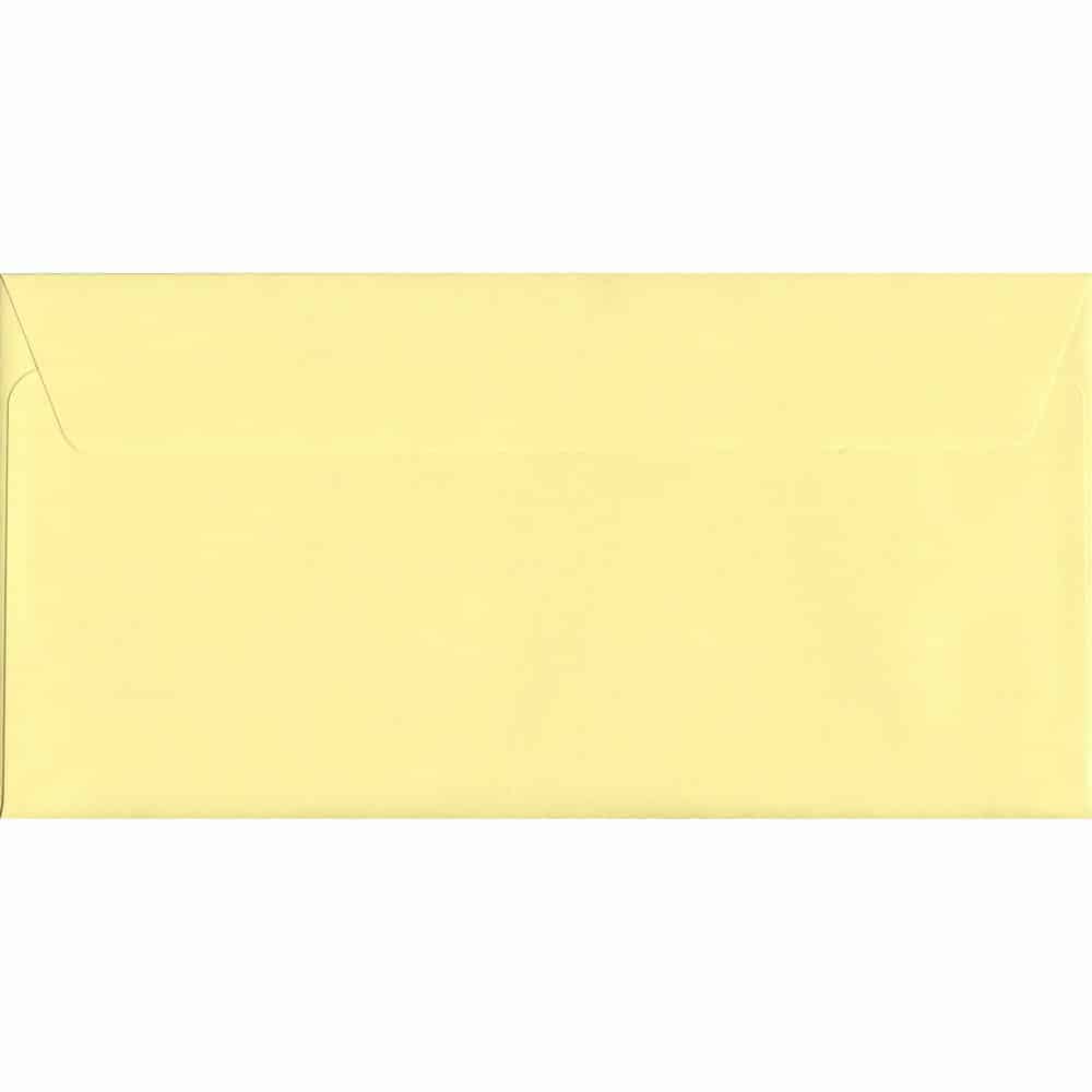 Sunlight Yellow Peel/Seal DL 114mm x 229mm 120gsm Luxury Coloured Envelope