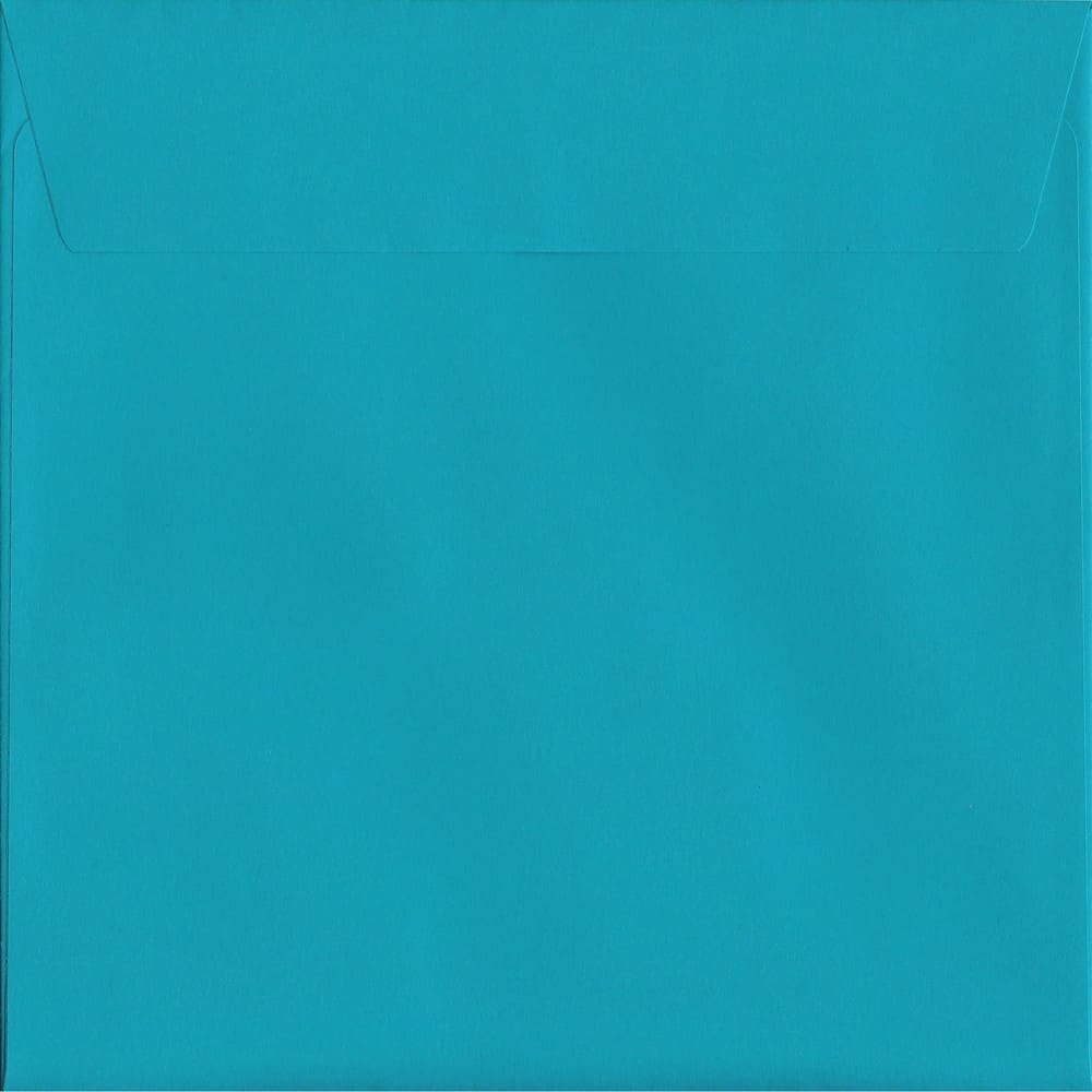 Caribbean Blue Peel/Seal S2 220mm x 220mm 120gsm Luxury Coloured Envelope