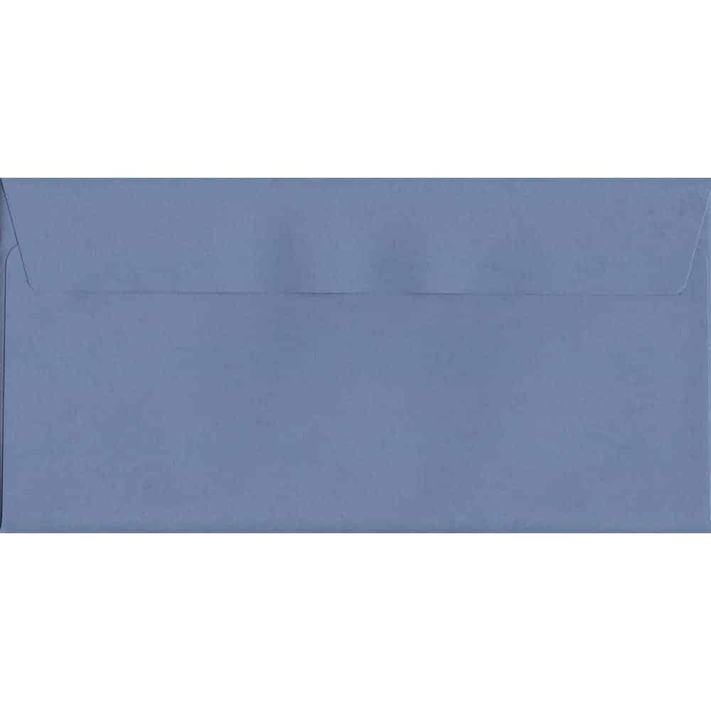100 DL Purple Envelopes. Deep Lavender. 114mm x 229mm. 120gsm paper. Peel/Seal Flap.