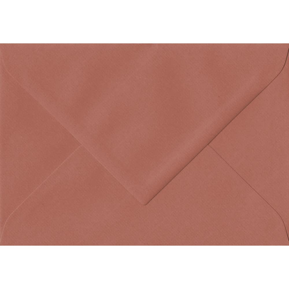 135mm x 191mm Copper Laid Envelope. 5x7 Paper Size. Gummed Flap. 100gsm Paper.