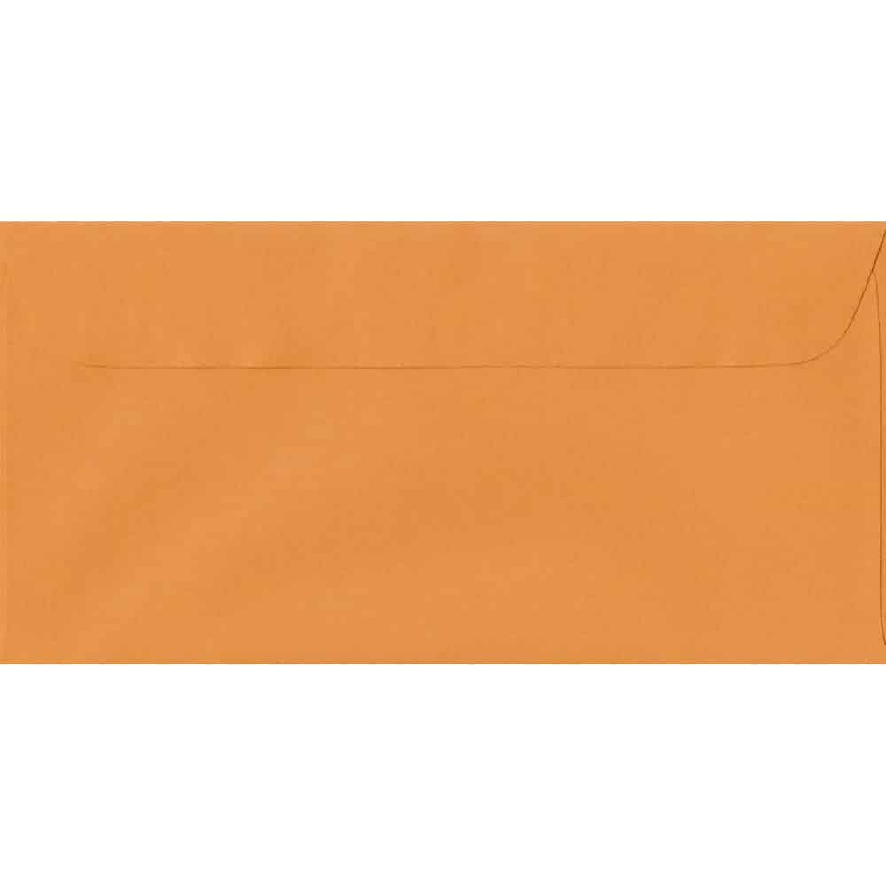 114mm x 224mm Mango Laid Envelope. DL Paper Size. Peel/Seal Flap. 100gsm Paper.