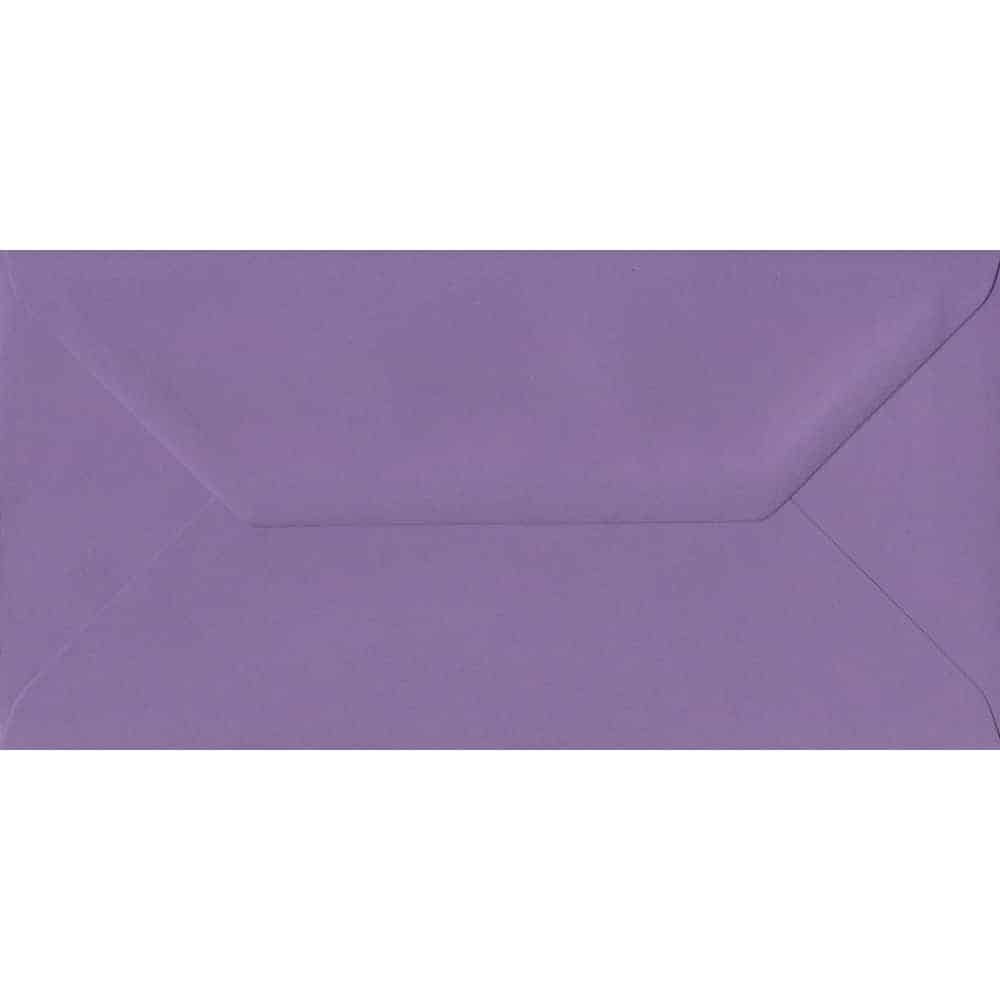 110mm x 220mm Indigo Top Quality Envelope. DL Envelopes Size. Gummed Flap. 100gsm Paper.