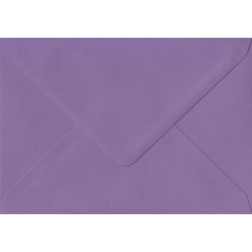 114mm x 162mm Indigo Top Quality Envelope. C6 (to fit A6) Size. Gummed Flap. 100gsm Paper.