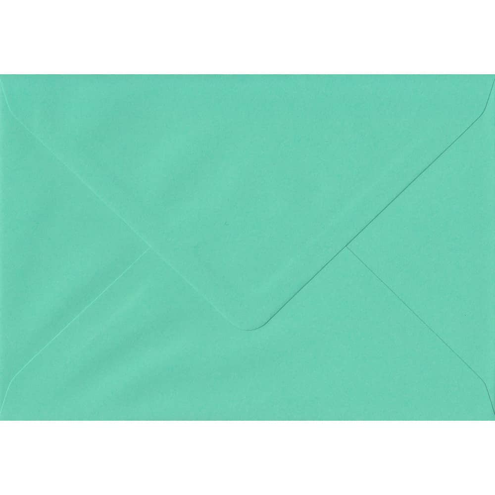 114mm x 162mm Warbler Green Top Quality Envelope. C6 (to fit A6) Size. Gummed Flap. 100gsm Paper.