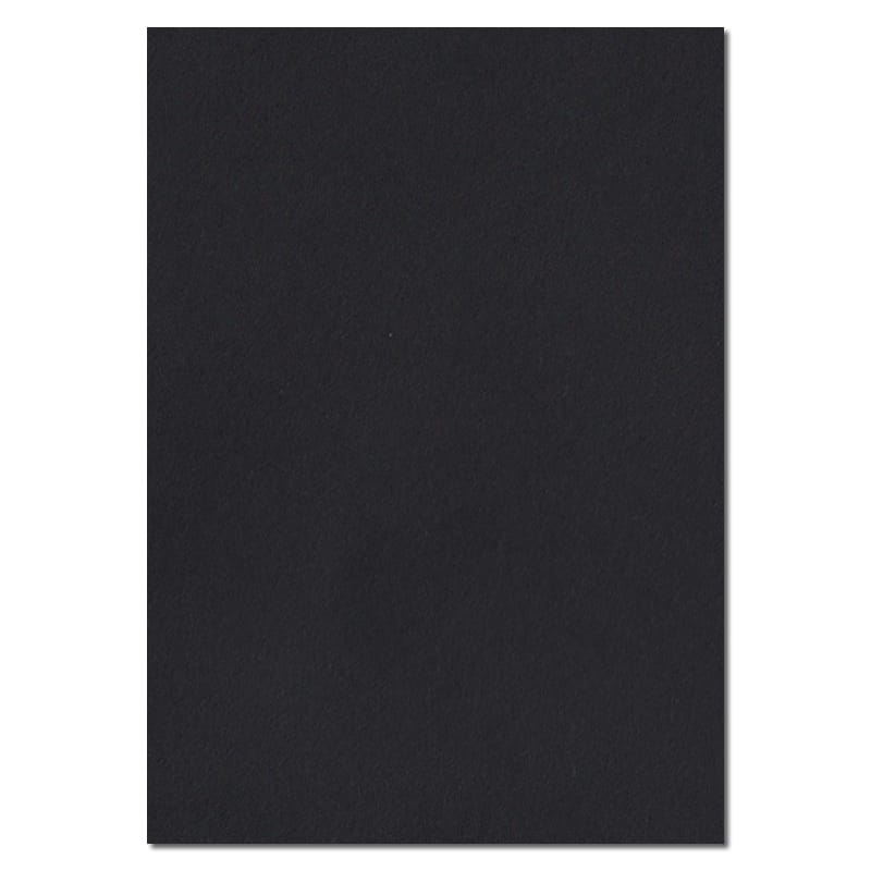 297mm x 210mm Black Solid Paper. A4 Sheet Size. 100gsm Black Paper.