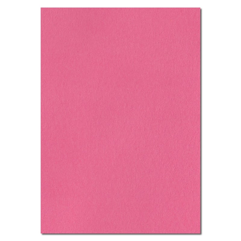 297mm x 210mm Flamingo Pink Extra Thick Paper. A4 Sheet Size. 120gsm Pink Paper.