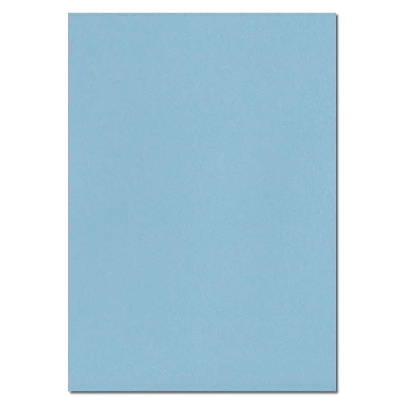 297mm x 210mm Cotton Blue Extra Thick Paper. A4 Sheet Size. 120gsm Blue Paper.