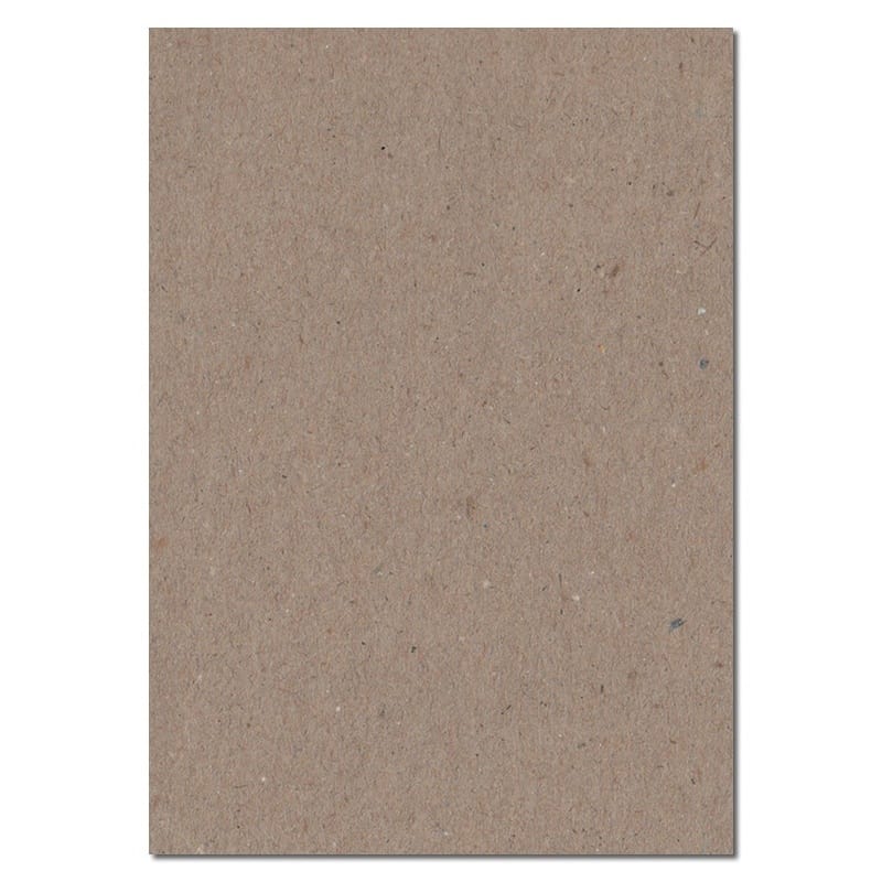 297mm x 210mm Fleck Kraft Recycled Paper. A4 Sheet Size. 100gsm Brown Paper.