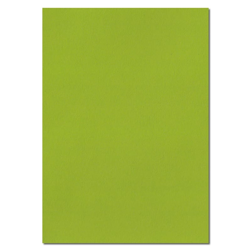 297mm x 210mm Fresh Green Solid Paper. A4 Sheet Size. 100gsm Green Paper.