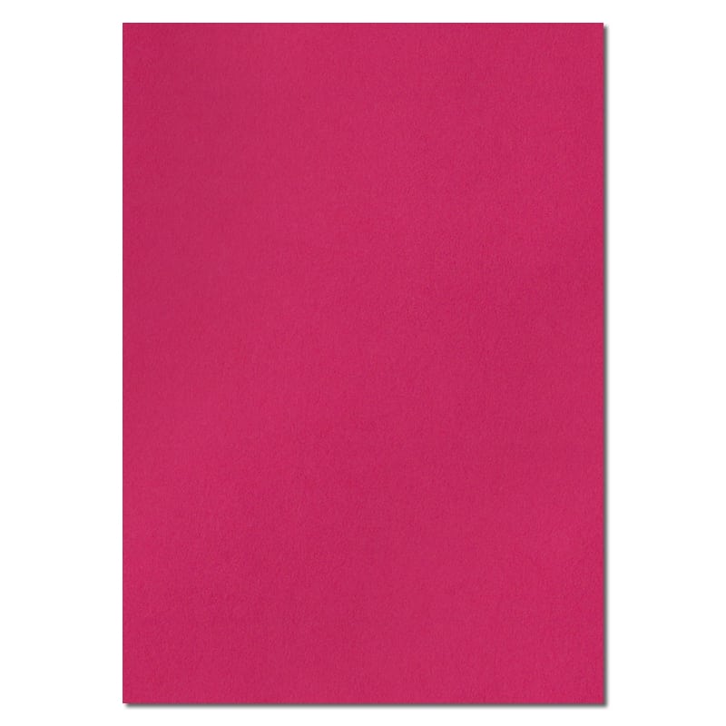 297mm x 210mm Fuchsia Pink Solid Paper. A4 Sheet Size. 100gsm Pink Paper.