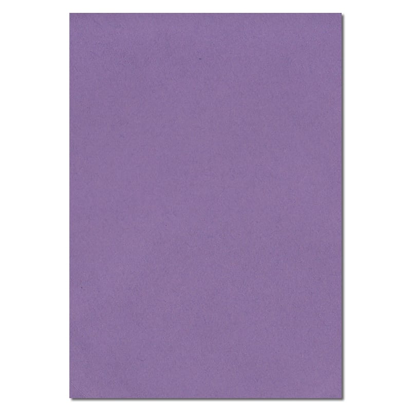 297mm x 210mm Indigo Purple Solid Paper. A4 Sheet Size. 100gsm Purple Paper.