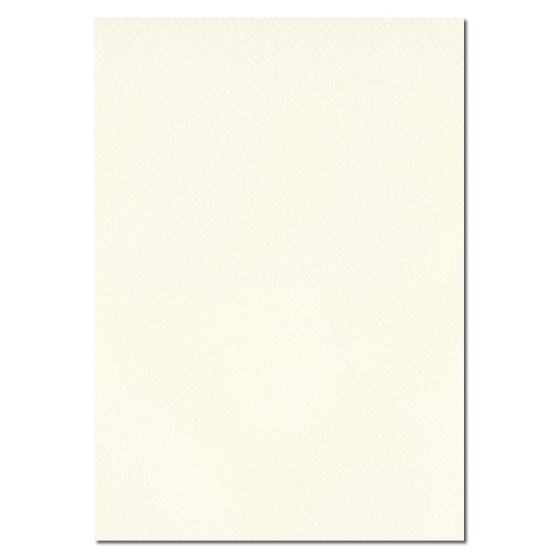 297mm x 210mm Magnolia Cream Textured Paper. A4 Sheet Size. 120gsm Cream Paper.