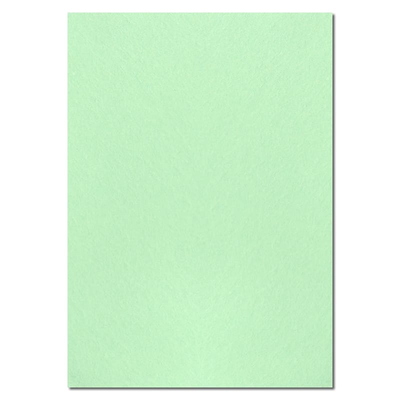 297mm x 210mm Mint Green Solid Paper. A4 Sheet Size. 100gsm Green Paper.