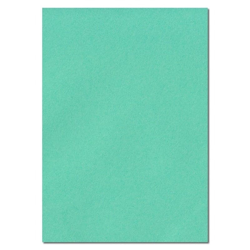 297mm x 210mm Warbler Green Solid Paper. A4 Sheet Size. 100gsm Green Paper.