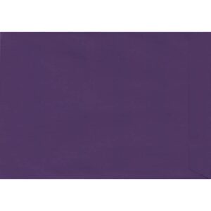250 Blackcurrant C4 Envelopes (to fit A4). Peel/Seal Flap. Purple 120gsm Smooth Finish. 324mm x 229mm.