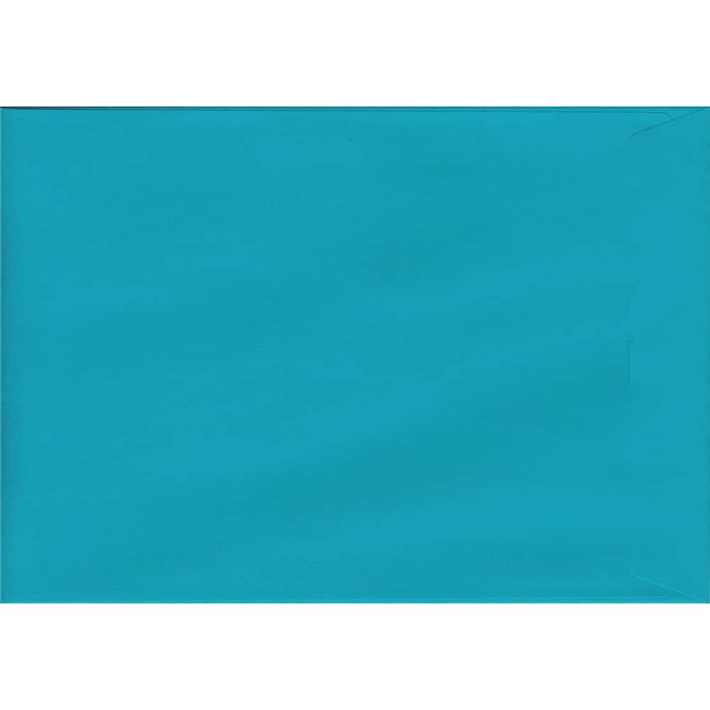 250 Carribbean Blue C4 Envelopes (to fit A4). Peel/Seal Flap. Blue 120gsm Smooth Finish. 324mm x 229mm.