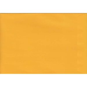 250 Egg Yellow C4 Envelopes (to fit A4). Peel/Seal Flap. Yellow 120gsm Smooth Finish. 324mm x 229mm.