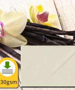 Vanilla 130gsm Luxury Envelopes