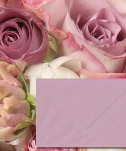 Vintage Pink Luxury Envelopes