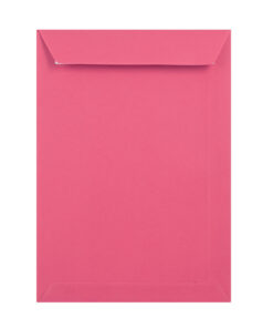 250 Bright Pink C4 Envelopes Trade Box. Peel/Seal Pocket Flap. Pink 120gsm Smooth Finish. 324mm x 229mm.
