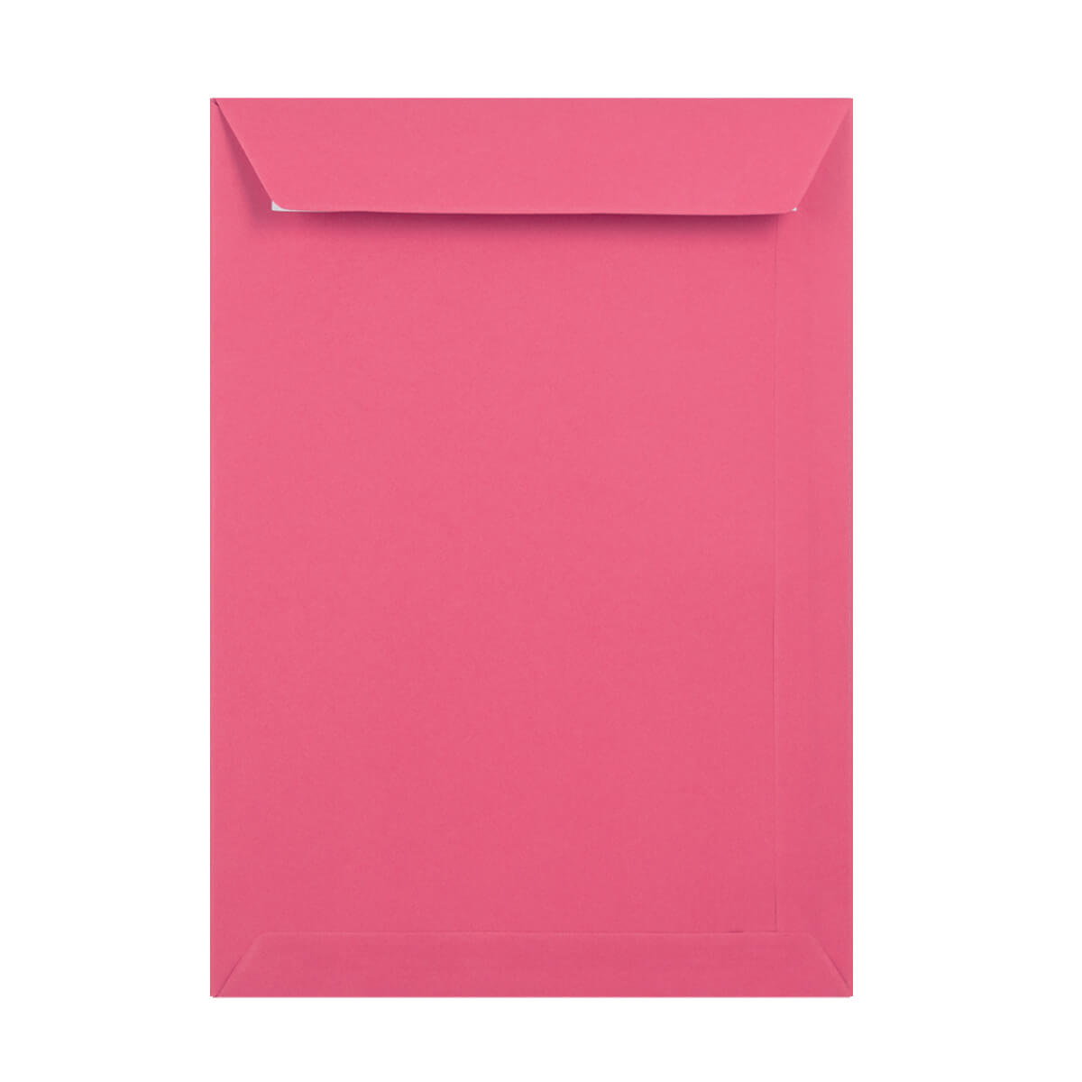 250 Bright Pink C4 Envelopes Trade Box. Peel/Seal Pocket Flap. Pink 120gsm Smooth Finish. 324mm x 229mm.