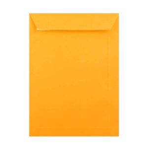 250 Dark Yellow C4 Envelopes Trade Box. Peel/Seal Pocket Flap. Yellow 120gsm Smooth Finish. 324mm x 229mm.