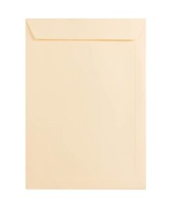 250 Magnolia C4 Envelopes Trade Box. Peel/Seal Pocket Flap. Cream 120gsm Smooth Finish. 324mm x 229mm.