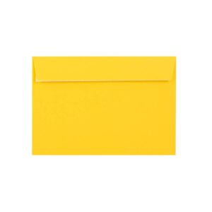 500 Mid Yellow C5 Envelopes Trade Box. Peel/Seal Wallet Flap. Yellow 120gsm Smooth Finish. 162mm x 229mm.
