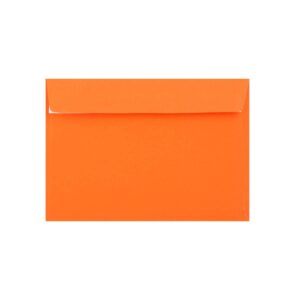 500 Orange C5 Envelopes Trade Box. Peel/Seal Wallet Flap. Orange 120gsm Smooth Finish. 162mm x 229mm.