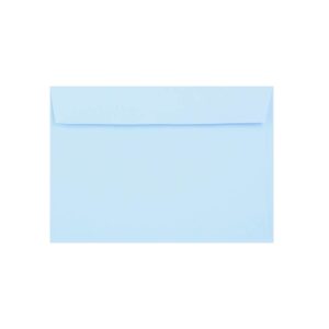 500 Pale Blue C5 Envelopes Trade Box. Peel/Seal Wallet Flap. Blue 120gsm Smooth Finish. 162mm x 229mm.