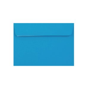 500 Bright Blue C6 Envelopes Trade Box. Peel/Seal Wallet Flap. Blue 120gsm Smooth Finish. 114mm x 162mm.