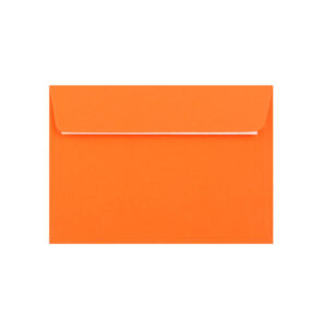 500 Orange C6 Envelopes Trade Box. Peel/Seal Wallet Flap. Orange 120gsm Smooth Finish. 114mm x 162mm.