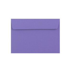 500 Purple C6 Envelopes Trade Box. Peel/Seal Wallet Flap. Purple 120gsm Smooth Finish. 114mm x 162mm.