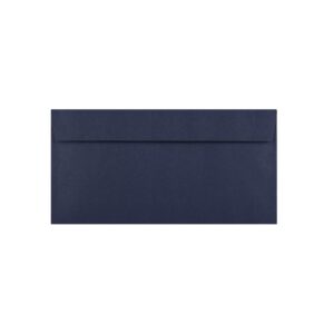 500 Dark Blue DL Envelopes Trade Box. Peel/Seal Wallet Flap. Blue 120gsm Smooth Finish. 110mm x 220mm.