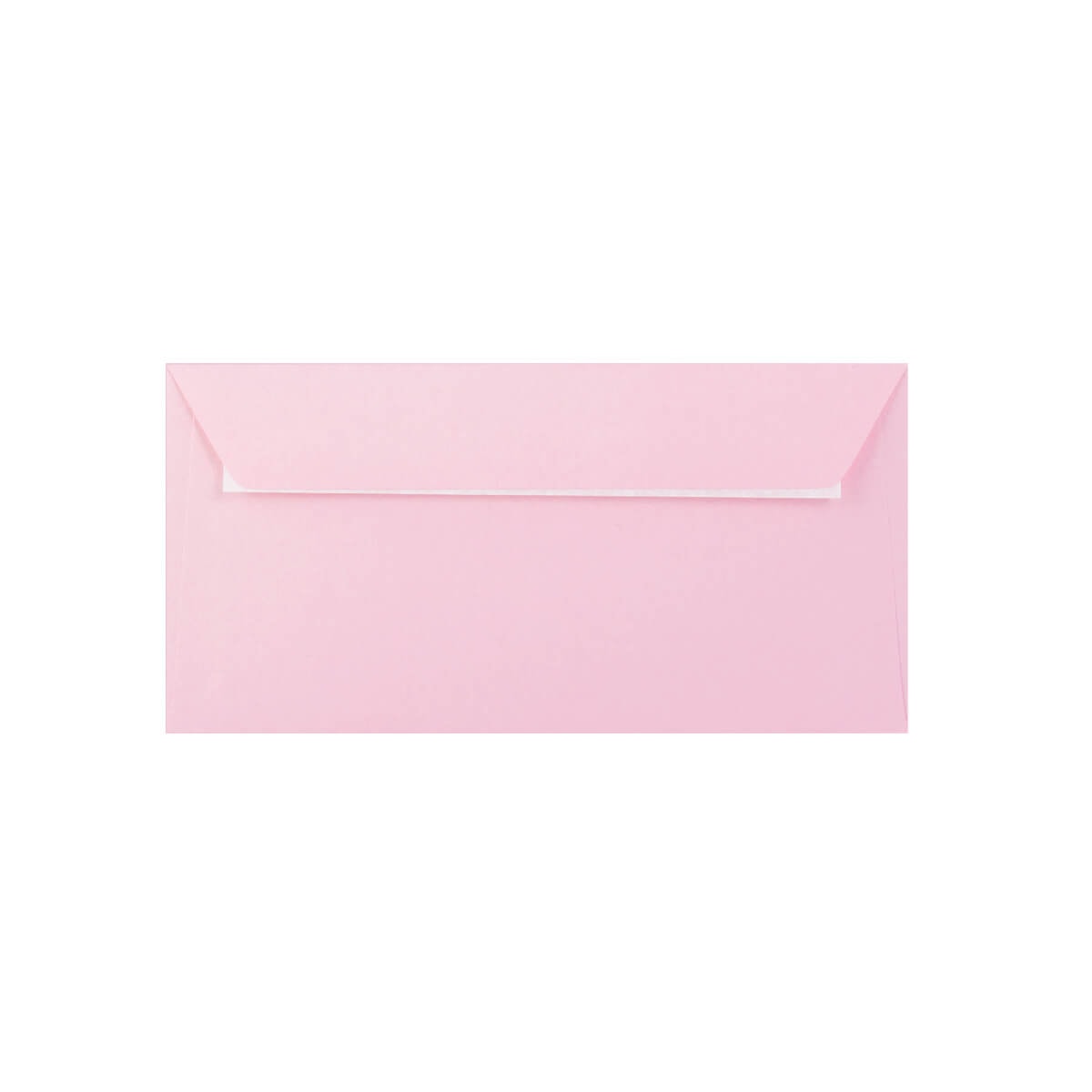 500 Pale Pink DL Envelopes Trade Box. Peel/Seal Wallet Flap. Pink 120gsm Smooth Finish. 110mm x 220mm.