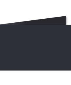 Dark Blue. 128mm x 356mm. 5x7 (Short Edge). 235gsm Folded Card Blank.