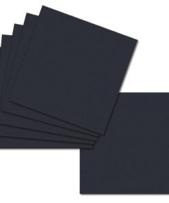 Dark Blue. 153mm x 153mm. 6 Inch Square. 235gsm Card Sheet.