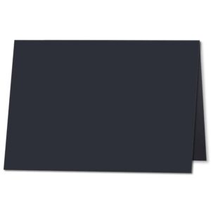 Dark Blue. 105mm x 148mm. A7 (Long Edge). 235gsm Folded Card Blank.