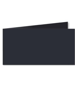 Dark Blue. 100mm x 420mm. DL (Short Edge). 235gsm Folded Card Blank.